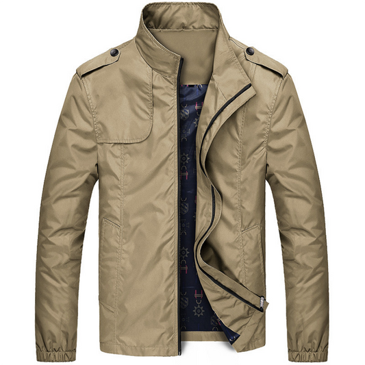 Demetri - Chaqueta de cuello alto - Clásica - Estilo moderno - Ideal para otoño/invierno