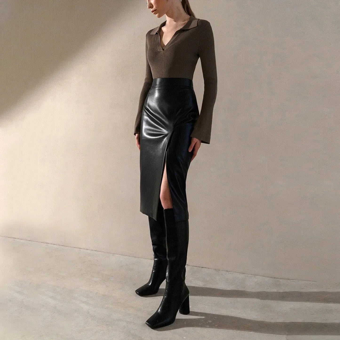 2025 Women Streetwear High Waist Fashion With Pockets Blue Short Jeans Skirt