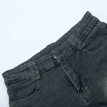 Fashion Ripped Denim Shorts Woman 2025 New High Waist Summer Femme Slim Shorts