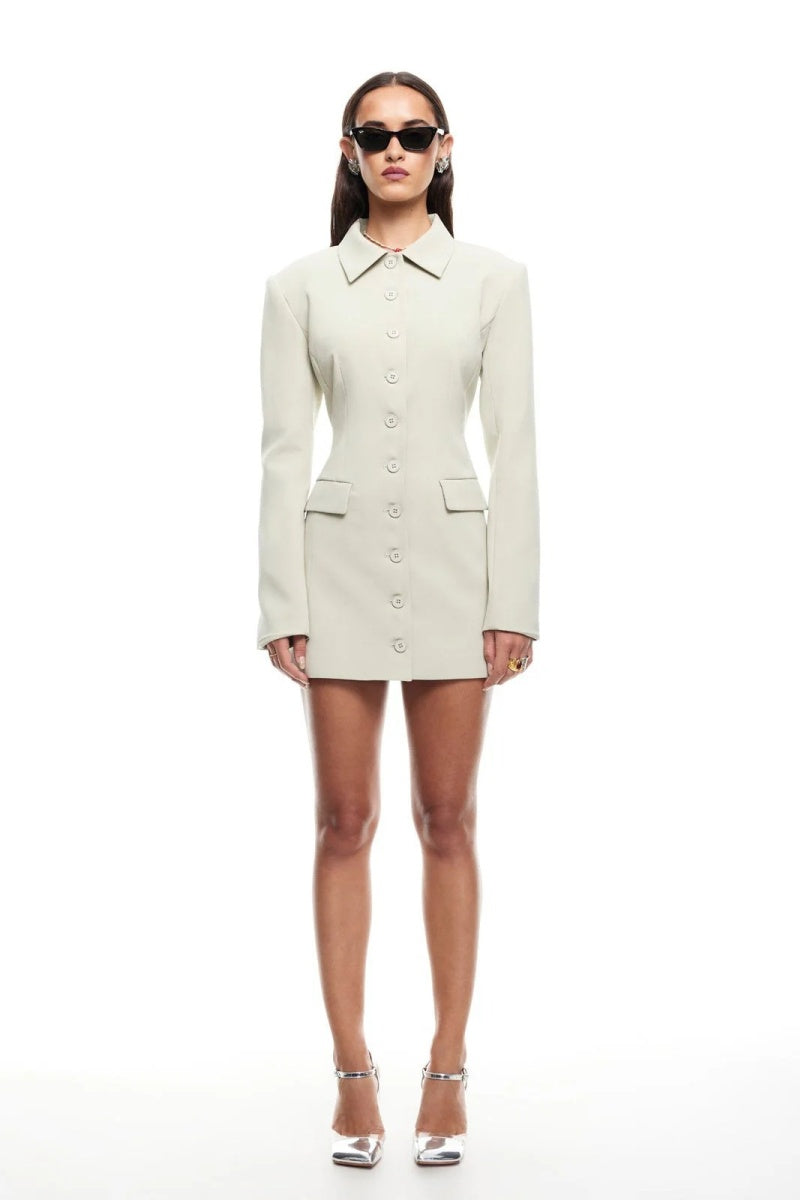 Vestido mini de manga larga Cheri