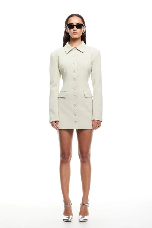 Vestido mini de manga larga Cheri