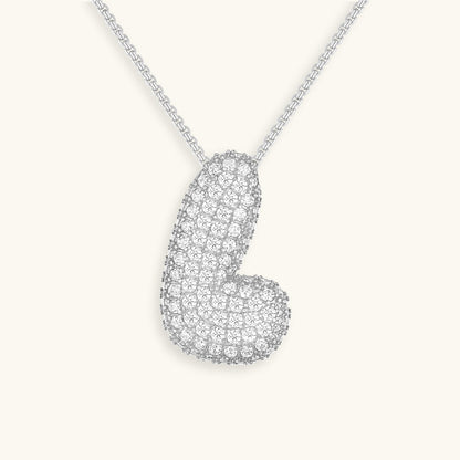 Radiant Initial Pendant Necklace