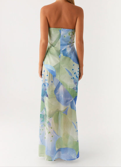 Giugnia Maxi Dress - Flower Print