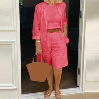 Conjunto elegante de verano de dos piezas | Ideal para días informales