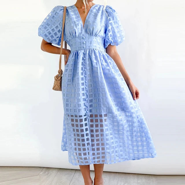 Carla - Vestido - Elegante - Estilo Formal - Ideal Para Fiestas