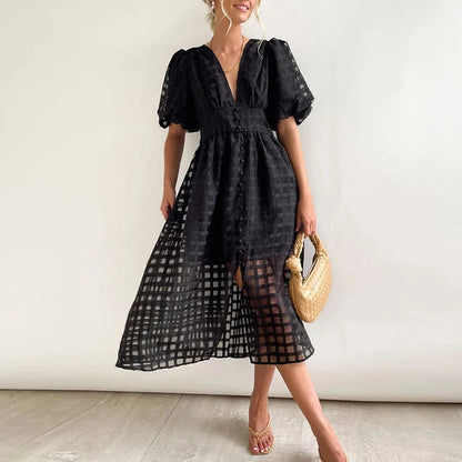Carla - Vestido - Elegante - Estilo Formal - Ideal Para Fiestas