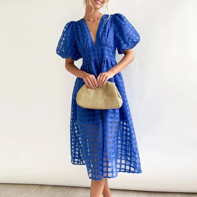 Carla - Vestido - Elegante - Estilo Formal - Ideal Para Fiestas