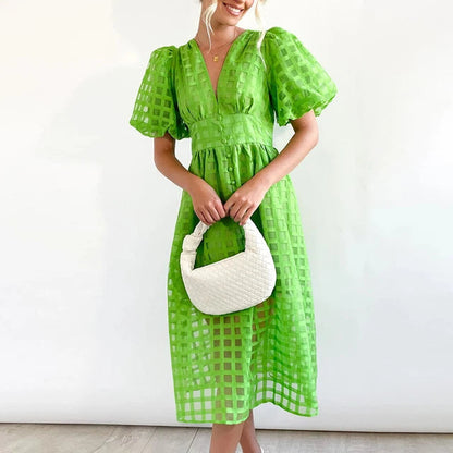 Carla - Vestido - Elegante - Estilo Formal - Ideal Para Fiestas