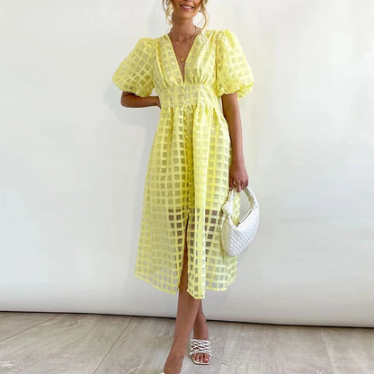 Carla - Vestido - Elegante - Estilo Formal - Ideal Para Fiestas