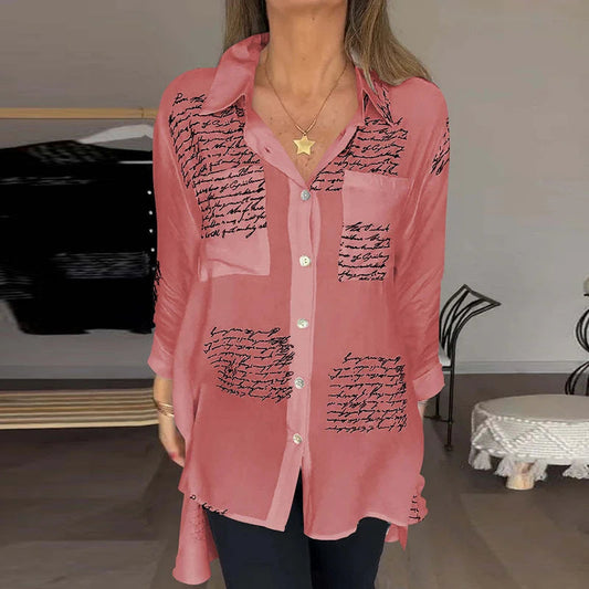 Rozani - Blusa ligera y elegante para mujer