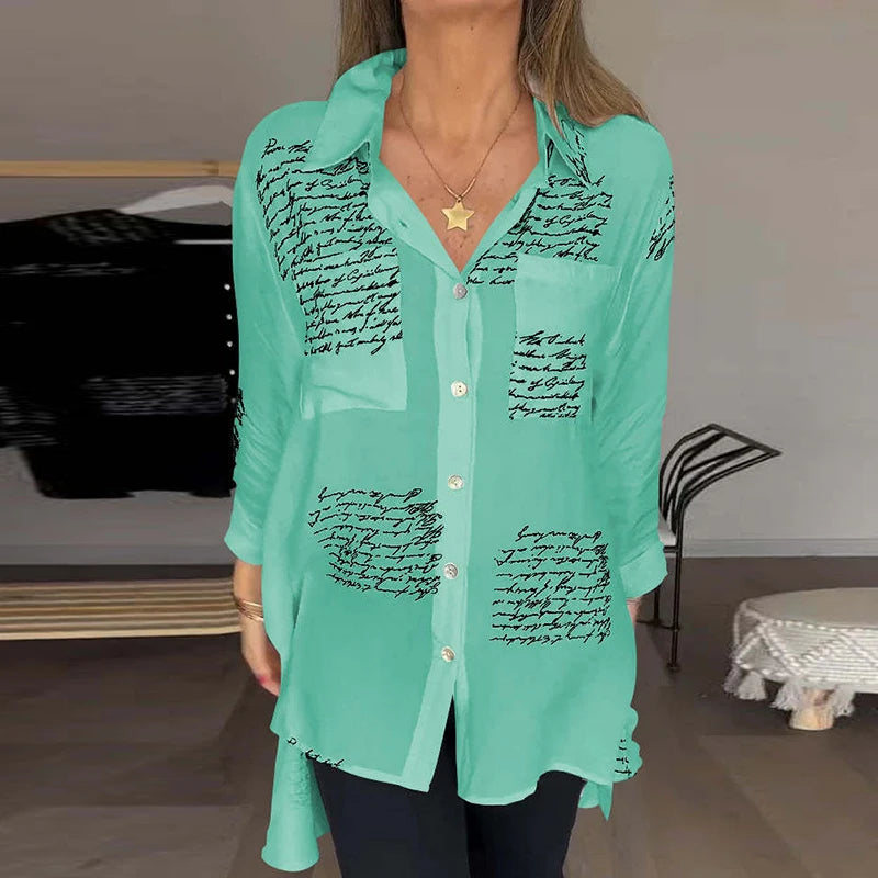 Rozani - Blusa ligera y elegante para mujer