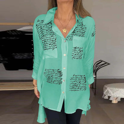 Rozani - Blusa ligera y elegante para mujer