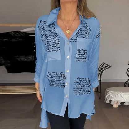 Rozani - Blusa ligera y elegante para mujer