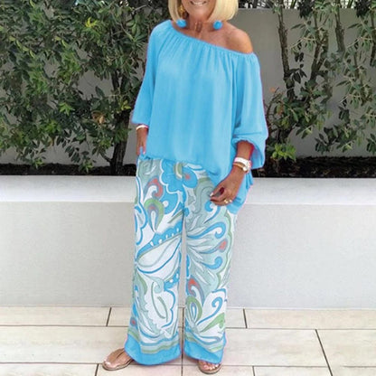Ainara - Conjunto de verano - Casual - Estilo moderno ligero - Ideal para verano
