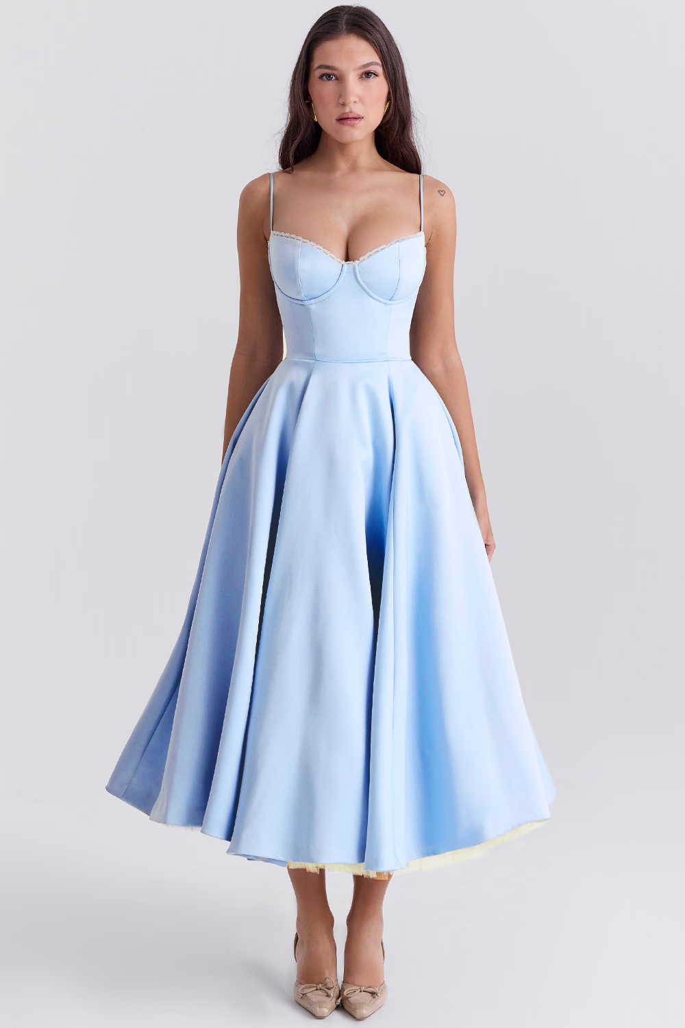 Lirielle - Elegant Tulle Long Dress for Women