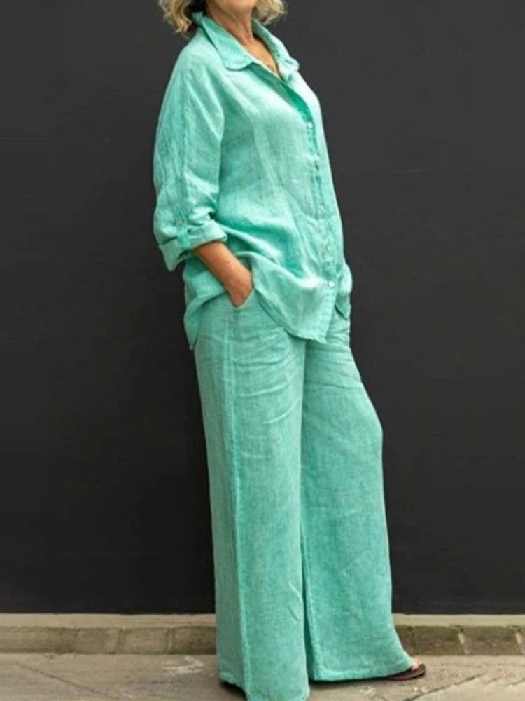 Hughette - Conjunto Terno - Clásico - Estilo formal ligero - Para uso diario