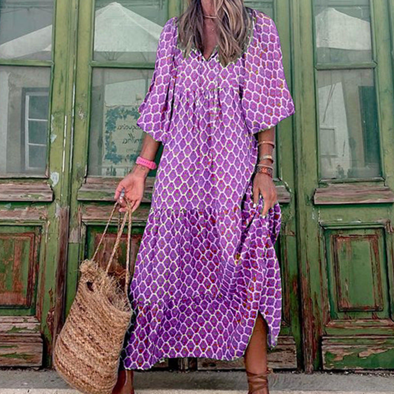 Aubrielle - Lightweight Maxi Dress for Women
