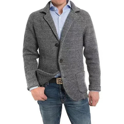 Godfrey - Abrigo de punto - Casual - Hecho para - Ideal para otoño/invierno