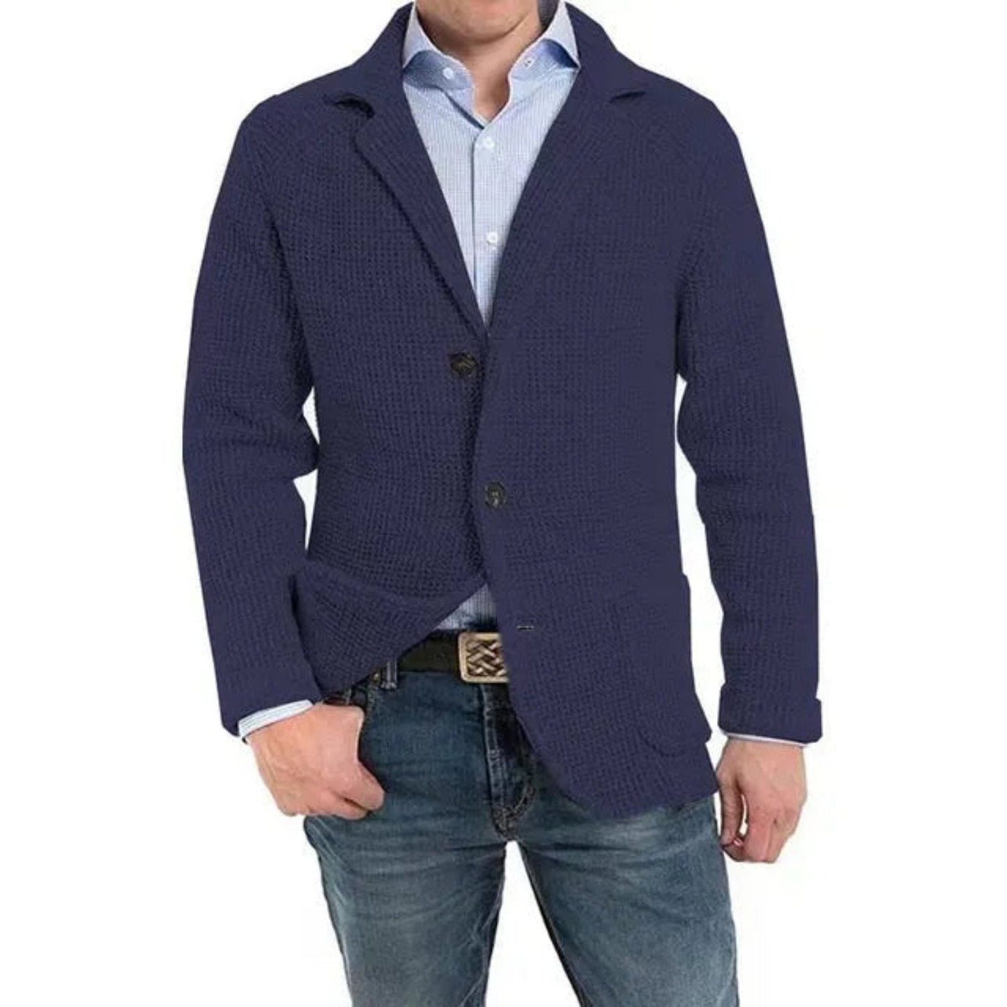 Godfrey - Abrigo de punto - Casual - Hecho para - Ideal para otoño/invierno