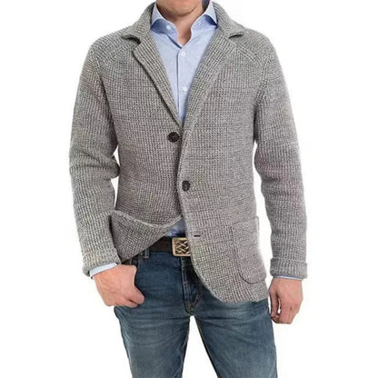 Godfrey - Abrigo de punto - Casual - Hecho para - Ideal para otoño/invierno