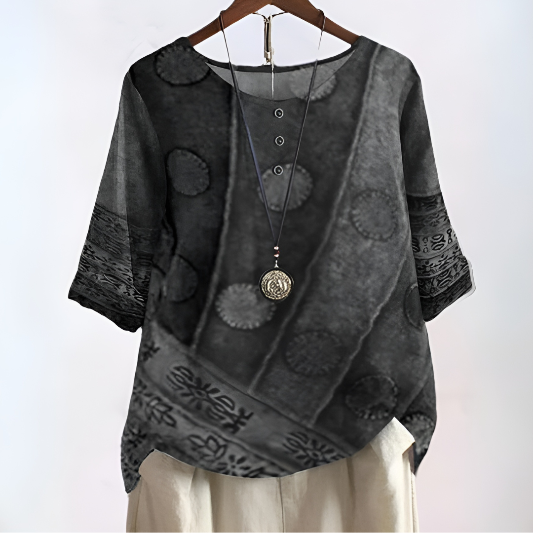 Haislee - Blusa Suave para Mujer