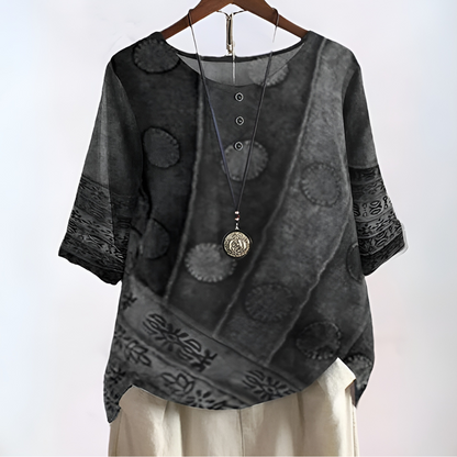 Haislee - Blusa Suave para Mujer