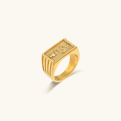 Miles Serpent Gold Ring