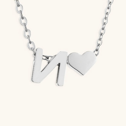 Heartfelt Initial - Gold Letter Necklace