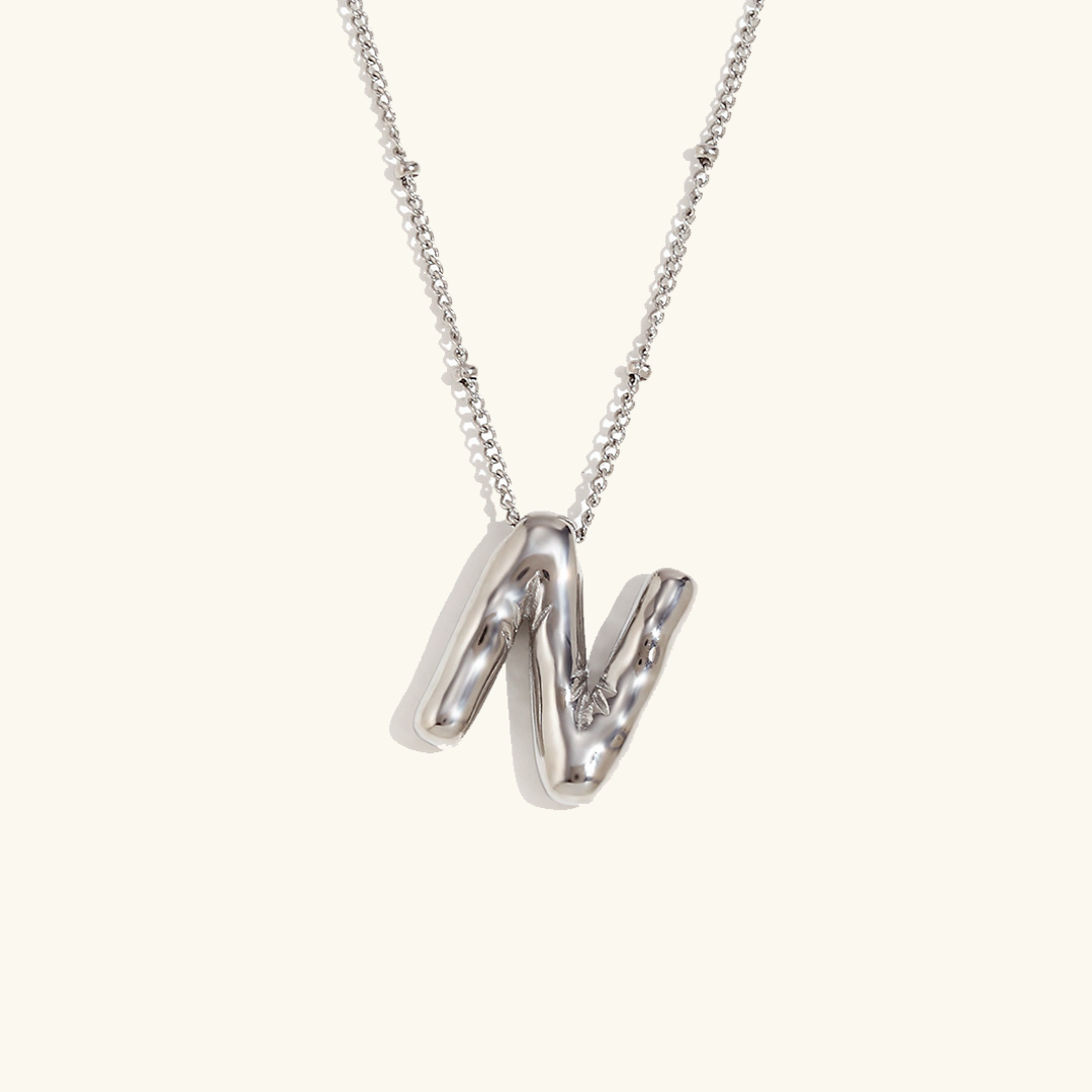 Airy Letter - Gold Initial Necklace