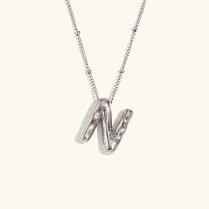 Airy Letter - Gold Initial Necklace