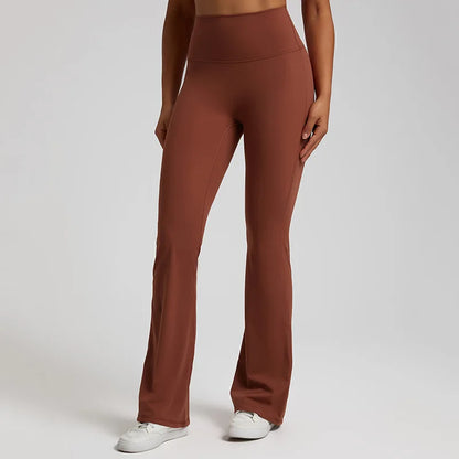 Feeling High Waist Running Workout Elastic Tights Female Athletic Wear Sports Leggings