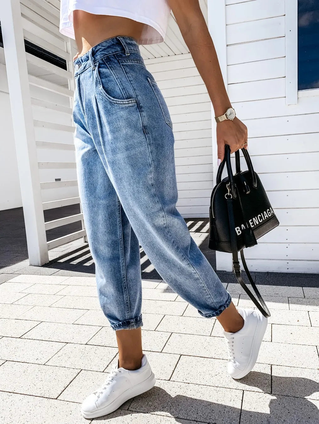 New Autumn and Winter Women's Jeans Harem Jeans