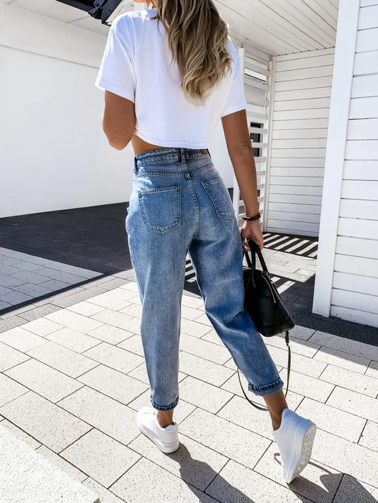 New Autumn and Winter Women's Jeans Harem Jeans