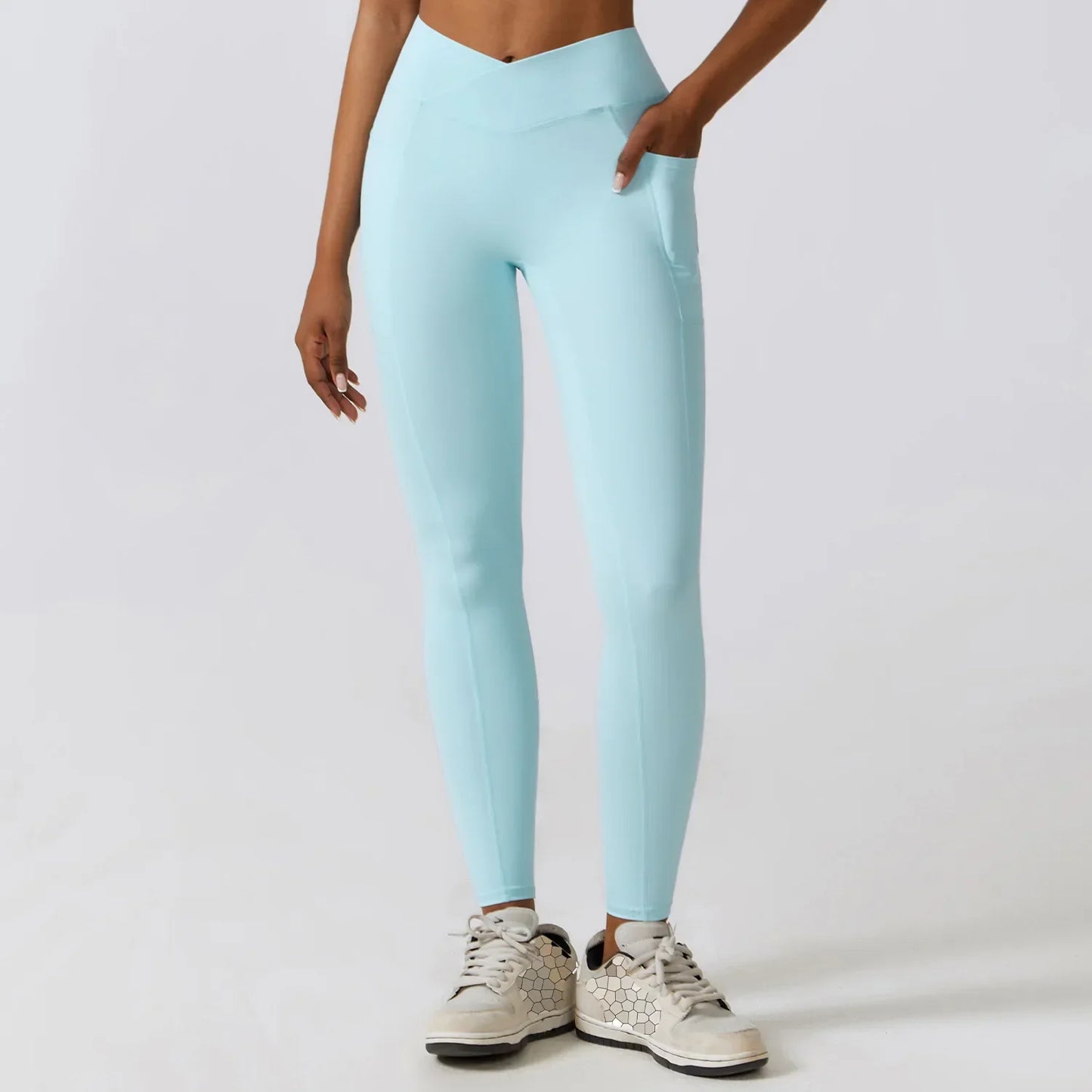 Waist Pocket Gym Fitness Women's Convenient Versatile Exercise Needs Sports Leggings