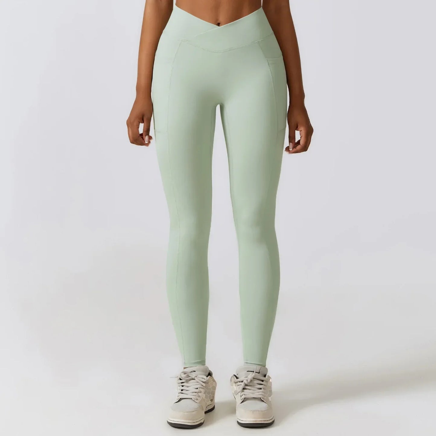 Waist Pocket Gym Fitness Women's Convenient Versatile Exercise Needs Sports Leggings