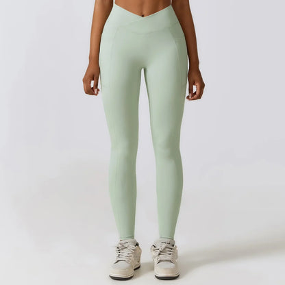 Waist Pocket Gym Fitness Women's Convenient Versatile Exercise Needs Sports Leggings