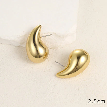 New Fashion Korean Large Vintage Irregular Teardrop Dangle Party Jewelry Earring