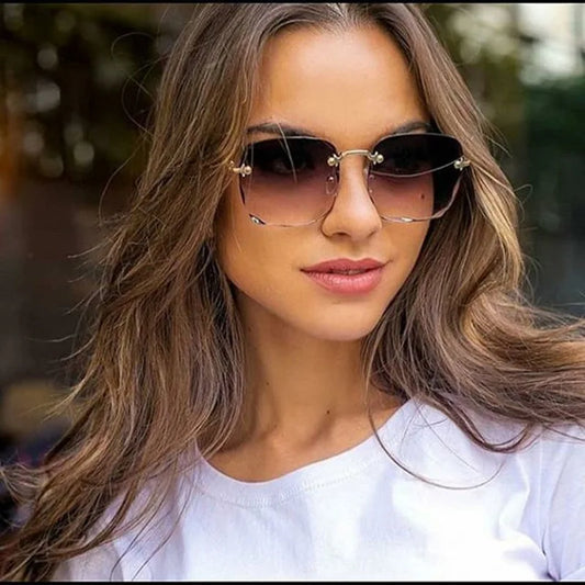 New Designer Fashion Female High Quality Sun Glasses Eyewear UV400 Sunglasses