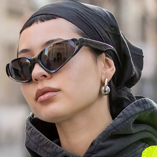 Y2K Punk Triangle Cat Eye Sunglasses UV400 Sunglasses