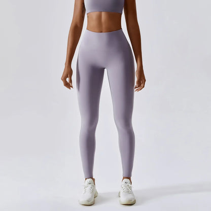 Feeling Stretch Gym Leggingss Push Up Yoga Pants High Waist Training Sports Leggings