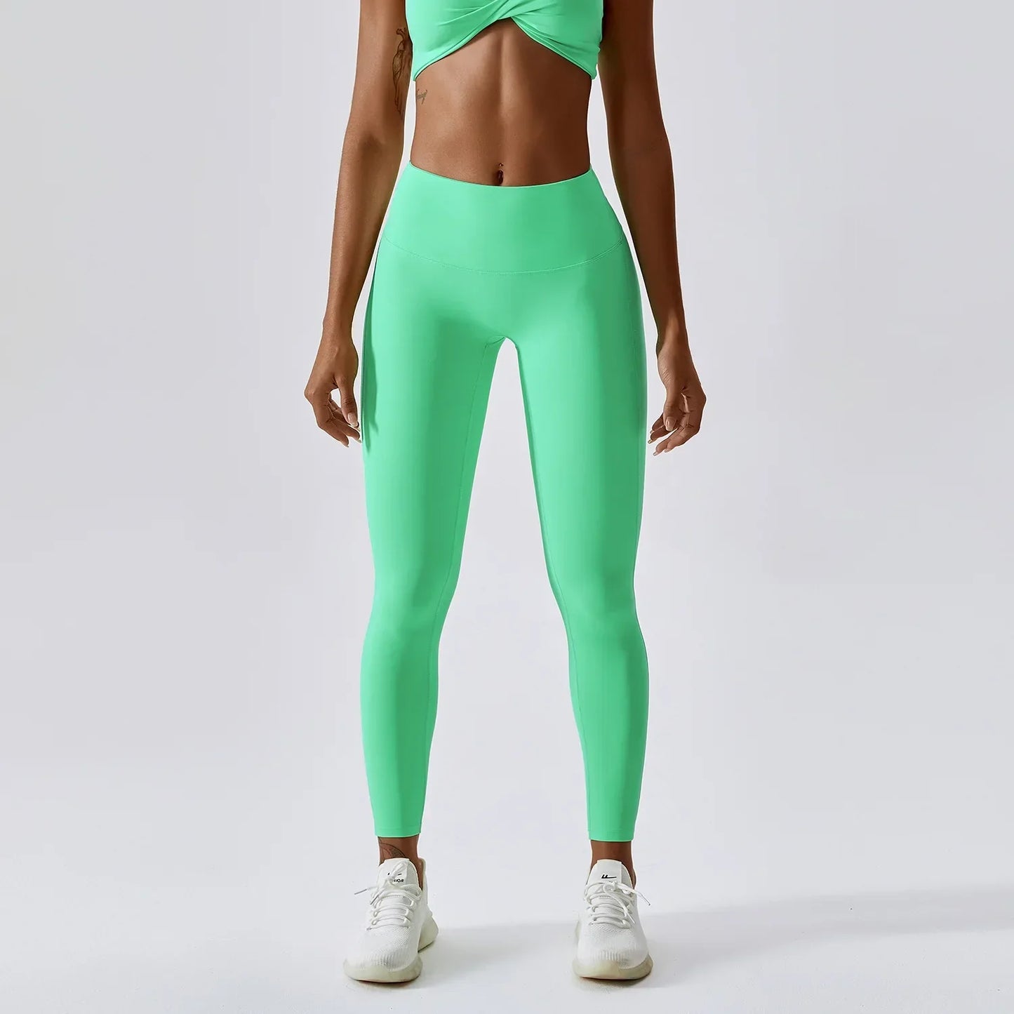 Feeling Stretch Gym Leggingss Push Up Yoga Pants High Waist Training Sports Leggings