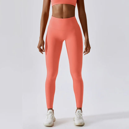 Feeling Stretch Gym Leggingss Push Up Yoga Pants High Waist Training Sports Leggings