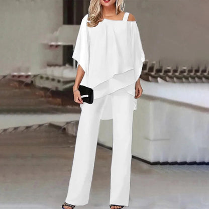 Kairi - Elegante conjunto de dos piezas de talla grande para mujer