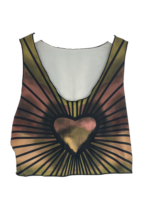 Lettuce Edge Love Crop Tank Top