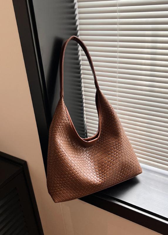 Woven Texture Hobo Shoulder Bag