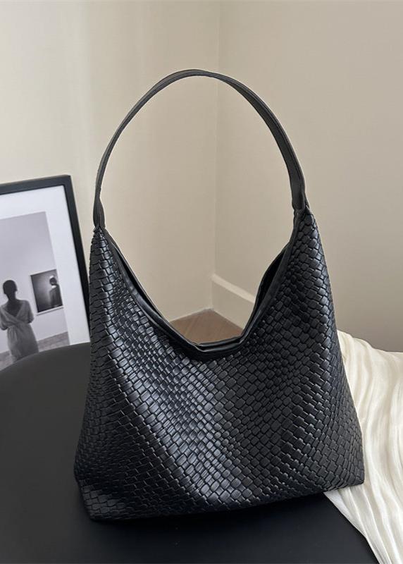 Woven Texture Hobo Shoulder Bag