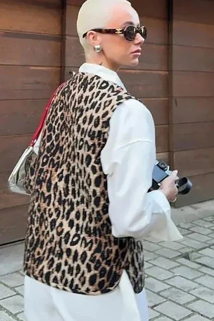 Chaleco de leopardo