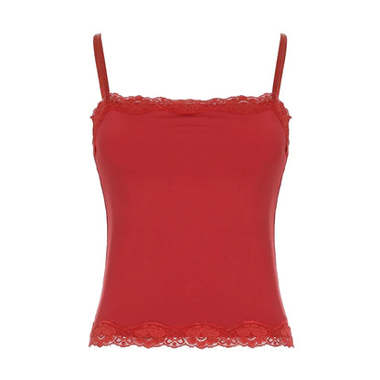 Tula Cropped Lace Cami Top