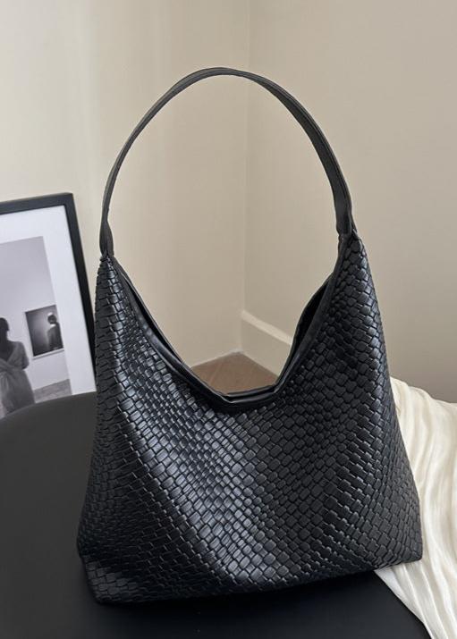 Woven Texture Hobo Shoulder Bag