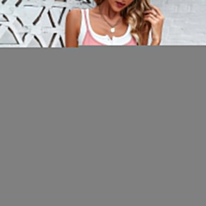 Women Clothing Spring Summer Casual Solid Color Sling Jumpsuit